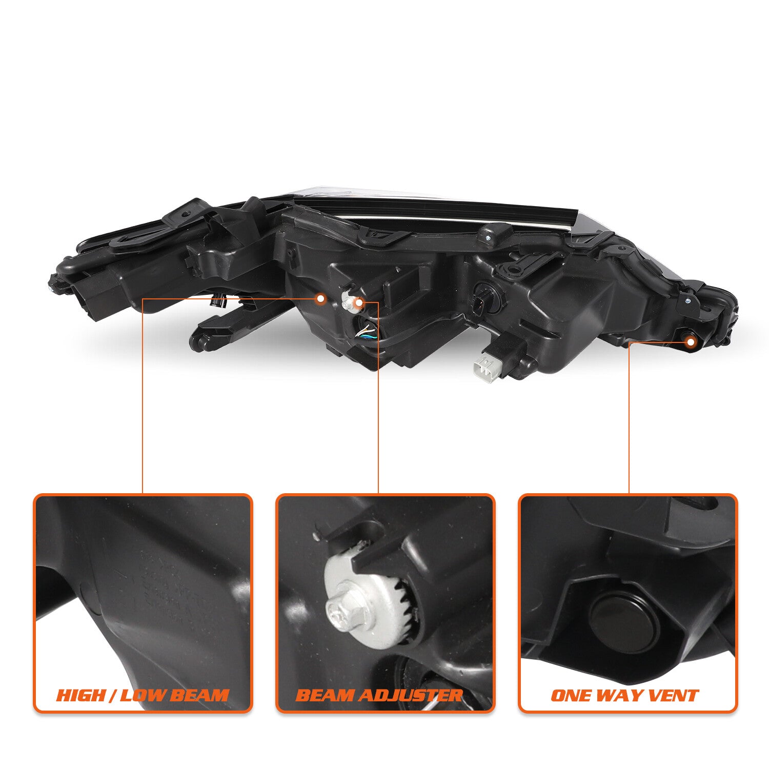 LED Projector Headlight for 2018-2023 Toyota Camry L LE SE Left Driver Side