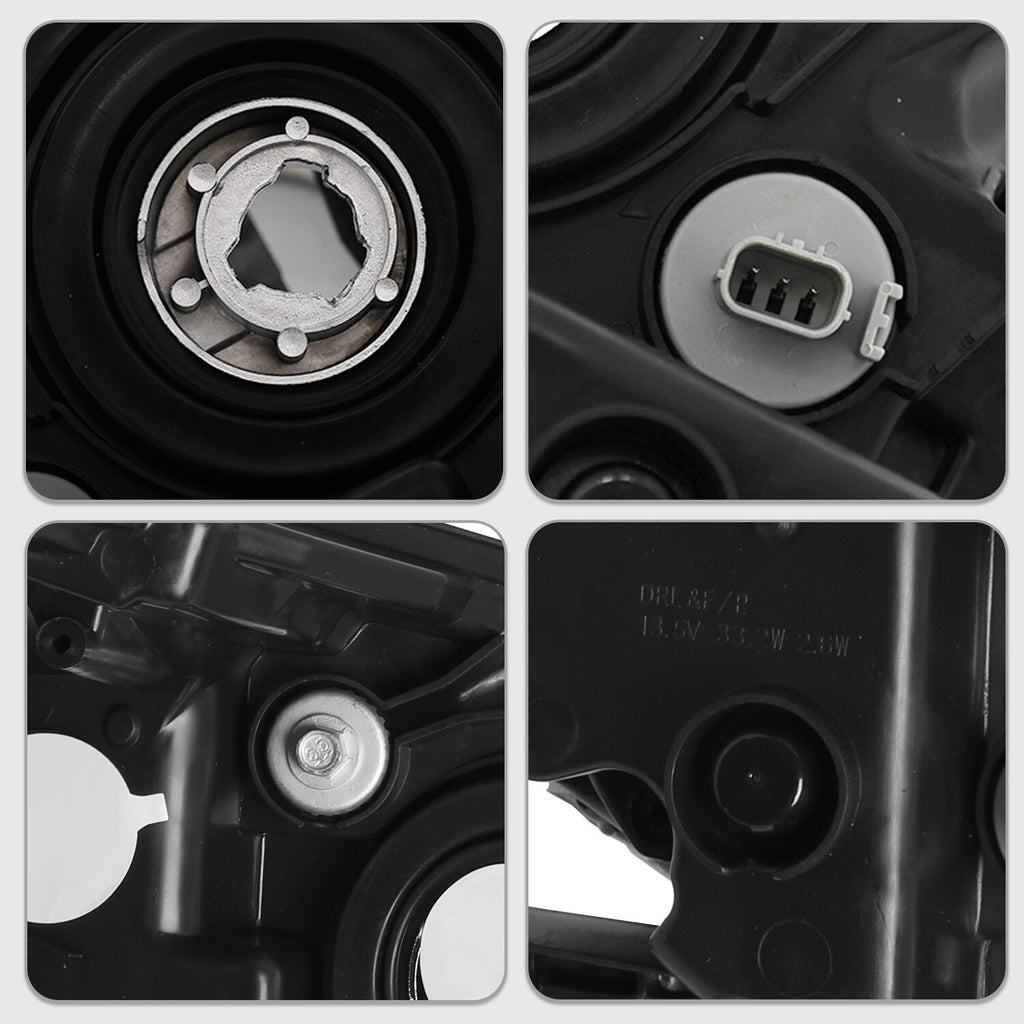 For 2016 2017 Honda Accord EX EX-L Sedan W/LED DRL Left Driver Headlight 16-17