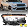 FULL LED Headlight Passenger Side For 2021 2022-2024 Jeep Grand Cherokee RH