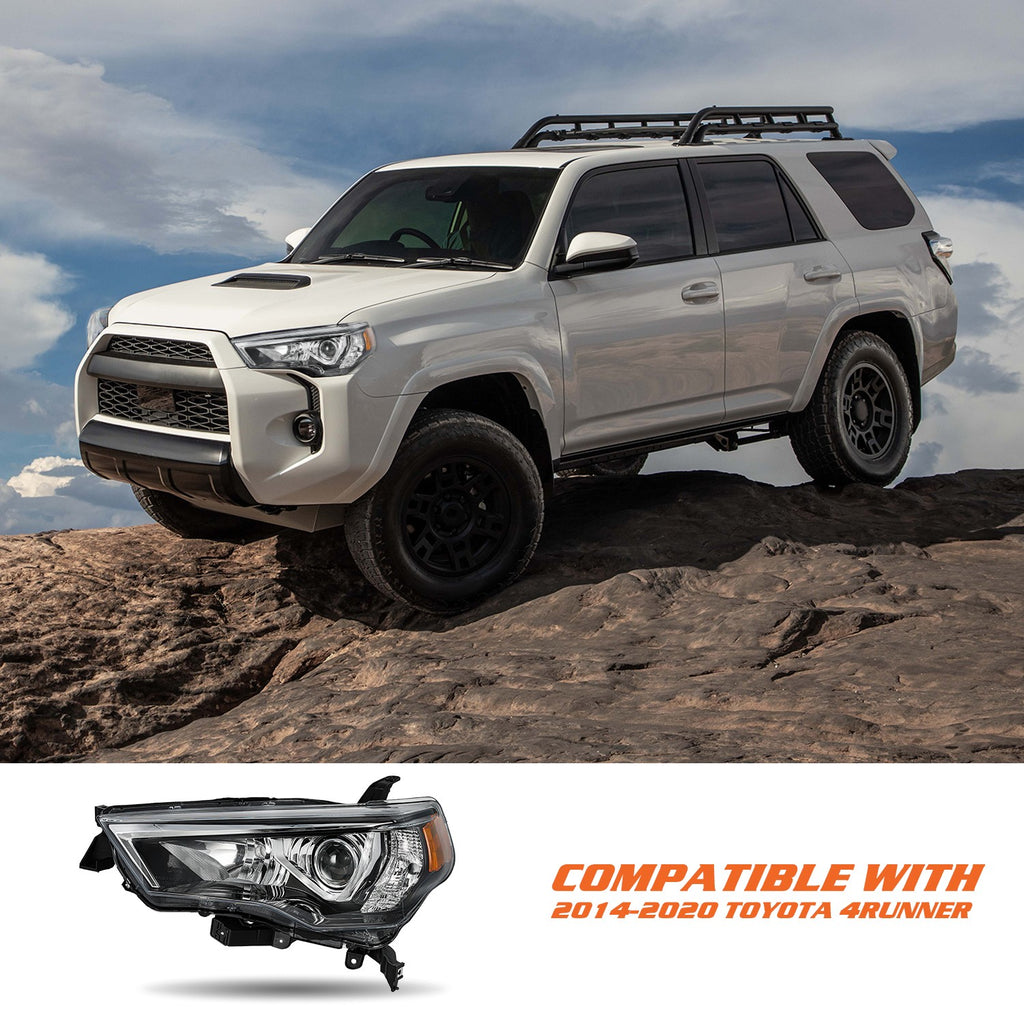 Driver Side For 2014-2020 Toyota 4Runner 4Dr Assembly Headlamp Left Headlight