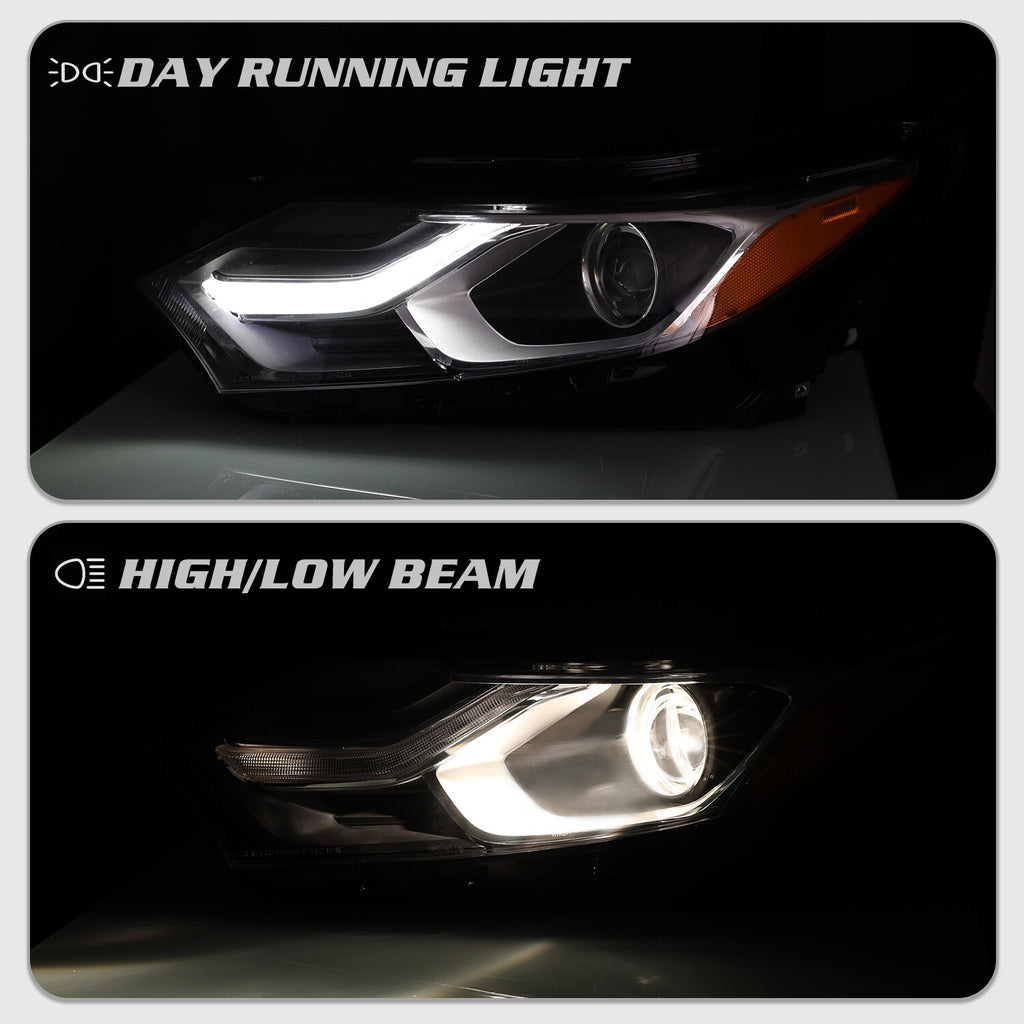For 2018-2020 Chevy Chevrolet Equinox Factory Halogen Headlight w/ LED DRL 18-20