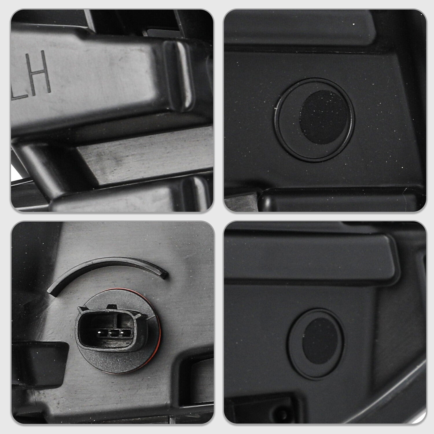 Upper Headlights For 2019-2022 Chevy Blazer Headlamps w/ LED DRL Left & Right