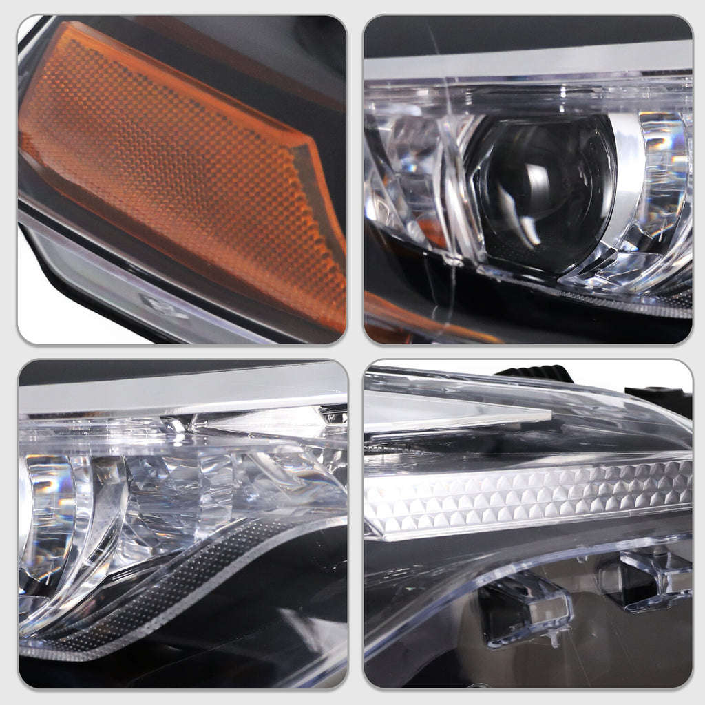 For 2017 2018 2019 Toyota Corolla L LE CE Left+Right Headlight W/LED W/BULB