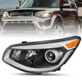 For 2014 2015 2016 Kia Soul Black Projector Halogen Headlight 14-16