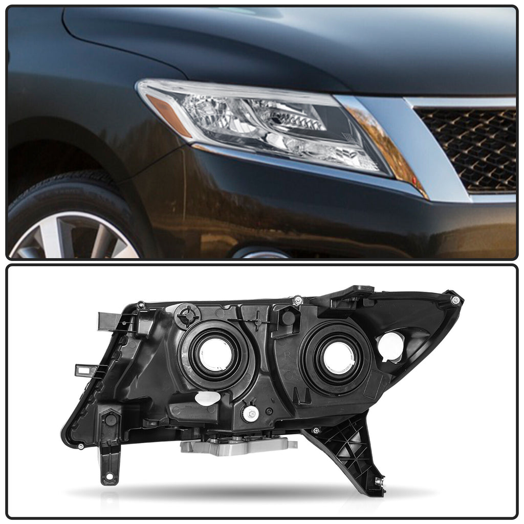 For 2013-2016 Nissan Pathfinder Factory Style Passenger Side Headlight Headlamp