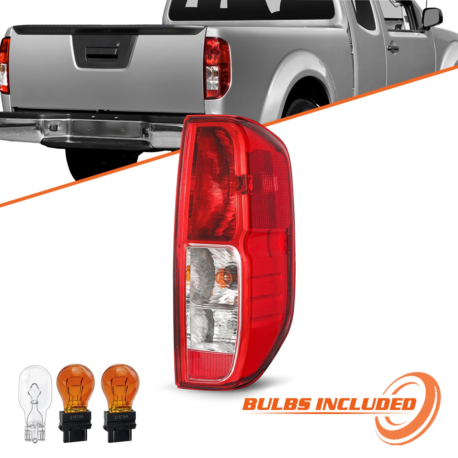 For 2005-2021 Nissan Frontier 09-12 Equator Passenger Side Tail light Brake Lamp