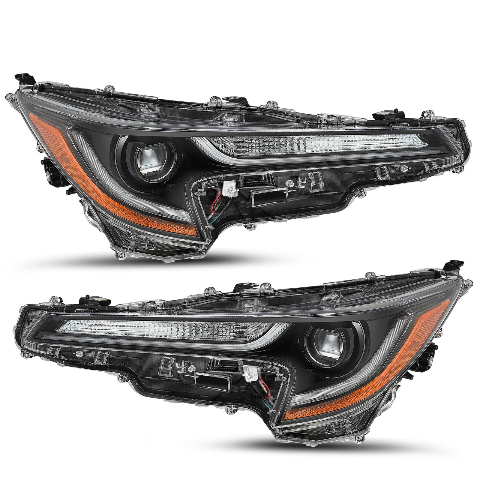 For 2023 2024 Toyota Corolla Base L | LE LED Projector Headlights W/ LED Bulbs