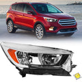 For 2017 2018 2019 Ford Escape Halogen w/o LED Headlight lamp Passenger Side RH