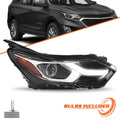 For 2018-2021 Chevy Equinox HID/Xenon Headlight w/ LED DRL Right Side w/Bulbs
