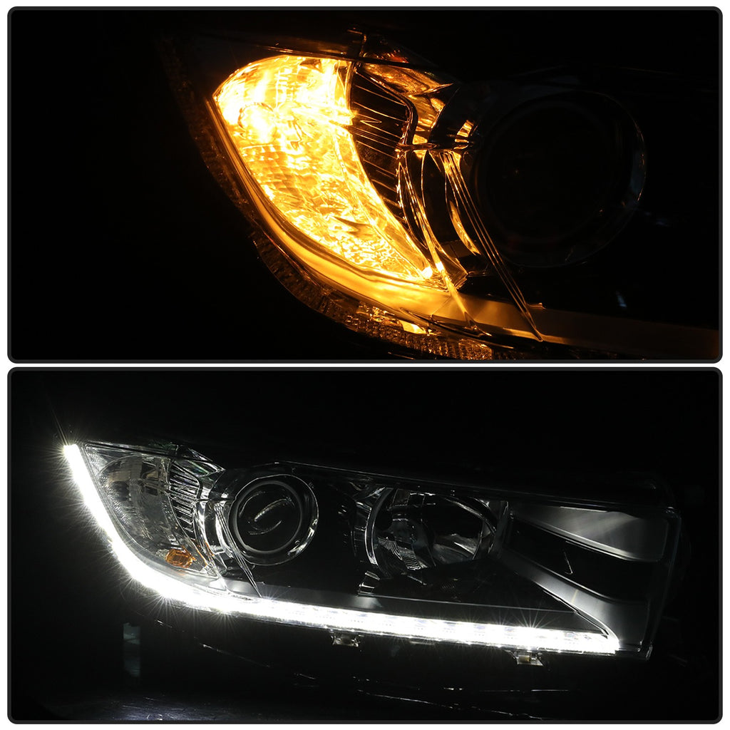 For 2017 2018 2019 Toyota Highlander SE w/ LED DRL Headlights L+R Headlamp Pair