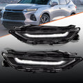 Upper Headlights For 2019-2022 Chevy Blazer Headlamps w/ LED DRL Left & Right