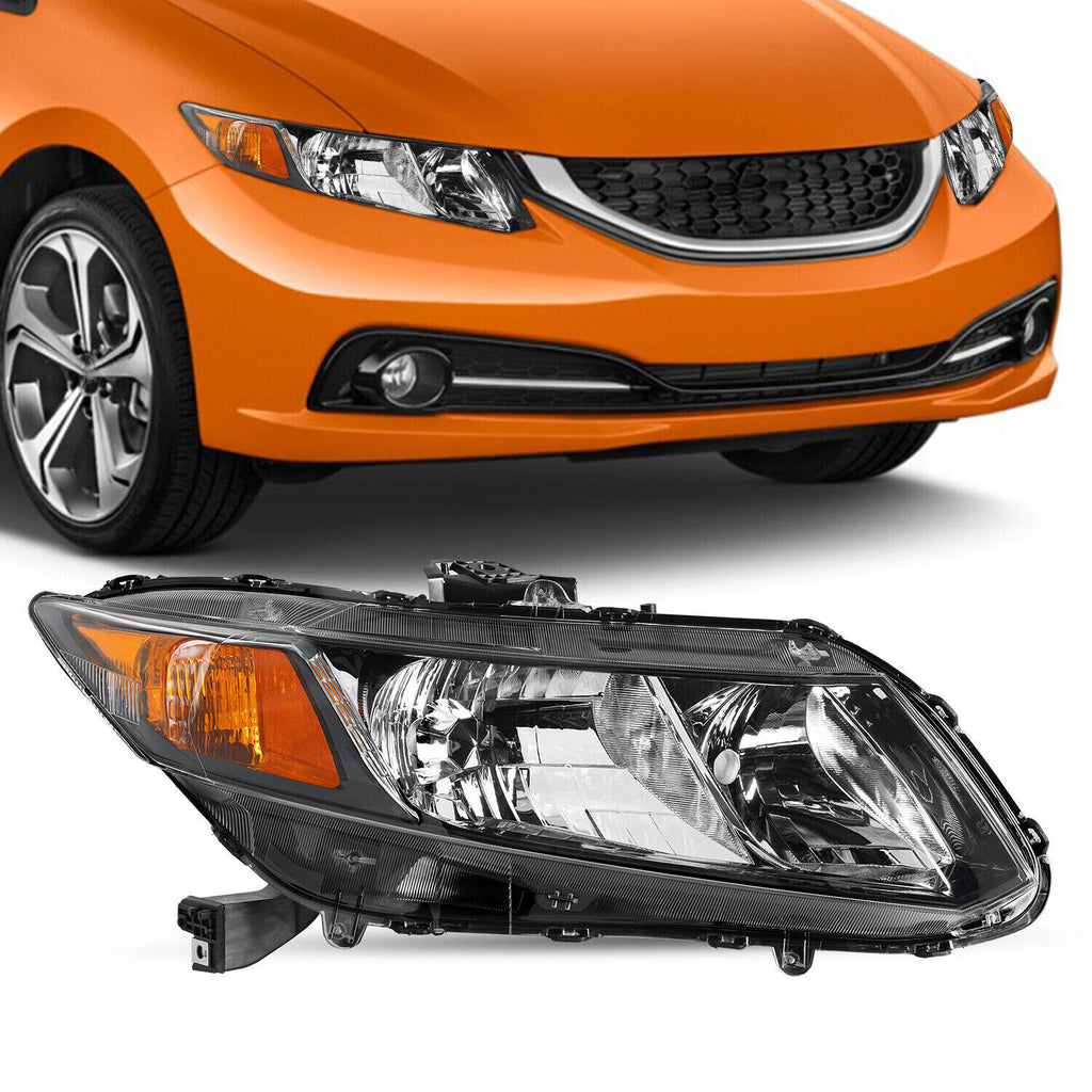 [Factory Style] For 2012-2015 Honda Civic Sedan 12-13 Coupe Right Side Headlight