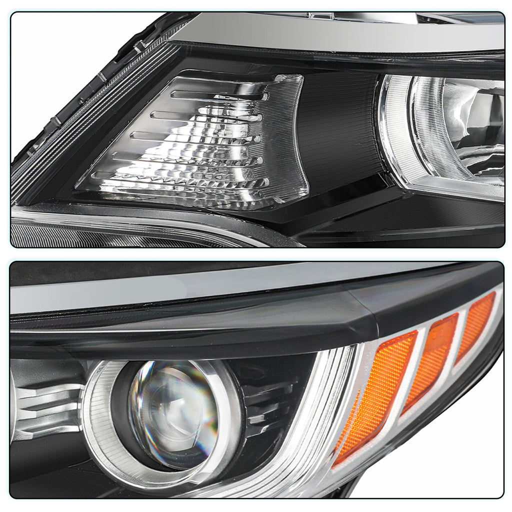 For 2016-2018 Kia Optima Projector Halogen W/O LED DRL Headlight Assembly