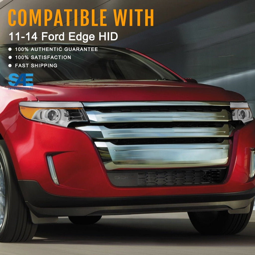 For 11-14 Ford Edge HID XENON Right Passenger Headlight W/O HID Bulb&Ballast