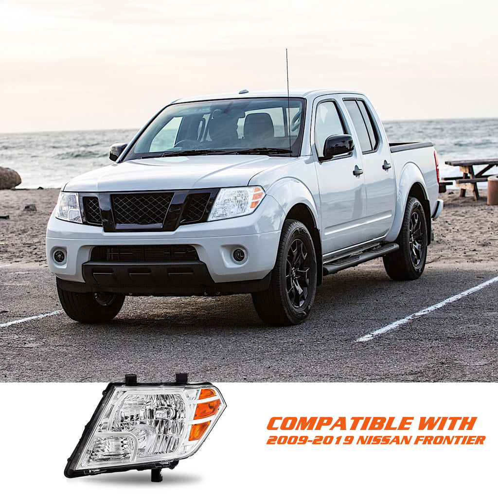 For 2009 2020 2021 Nissan Frontier 4Dr Truck Left Driver Side Headlight Headlamp