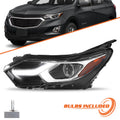 For 2018-2021 Chevy Equinox HID/Xenon Headlight w/ LED DRL Left Side w/Bulbs