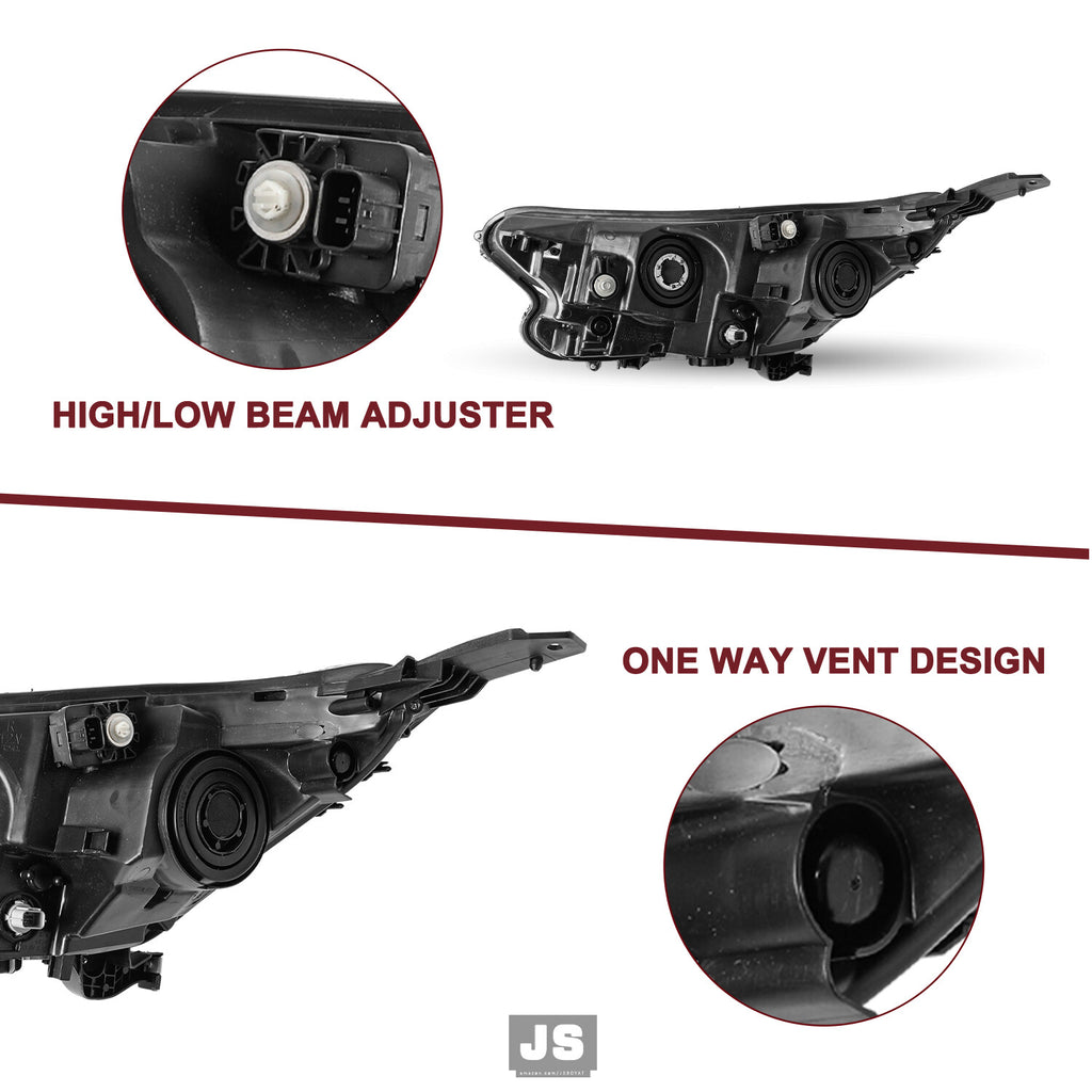For 17-22 Honda CR-V CRV Halogen W/ LED DRL Left Driver Side Headlight