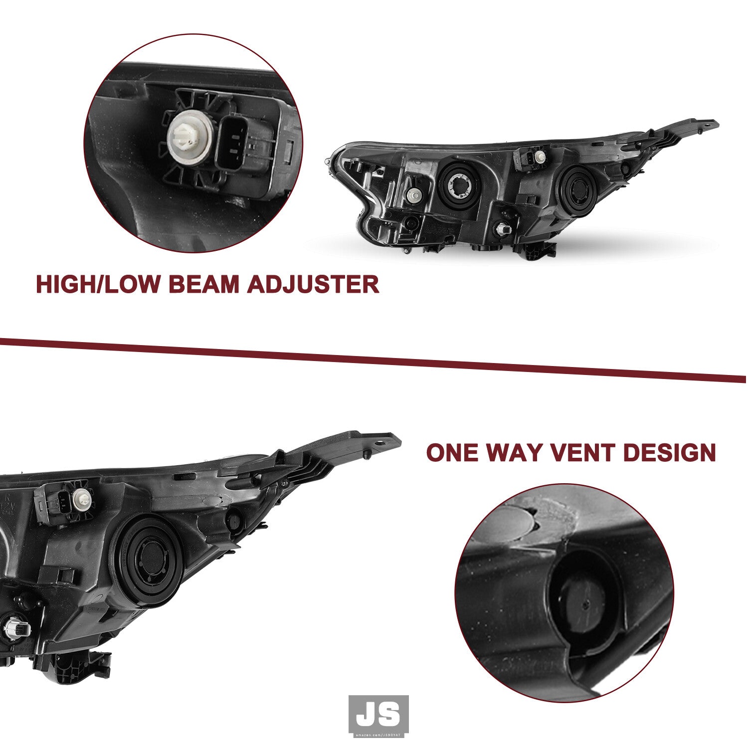 For 17-22 Honda CR-V CRV Halogen W/ LED DRL Left Driver Side Headlight