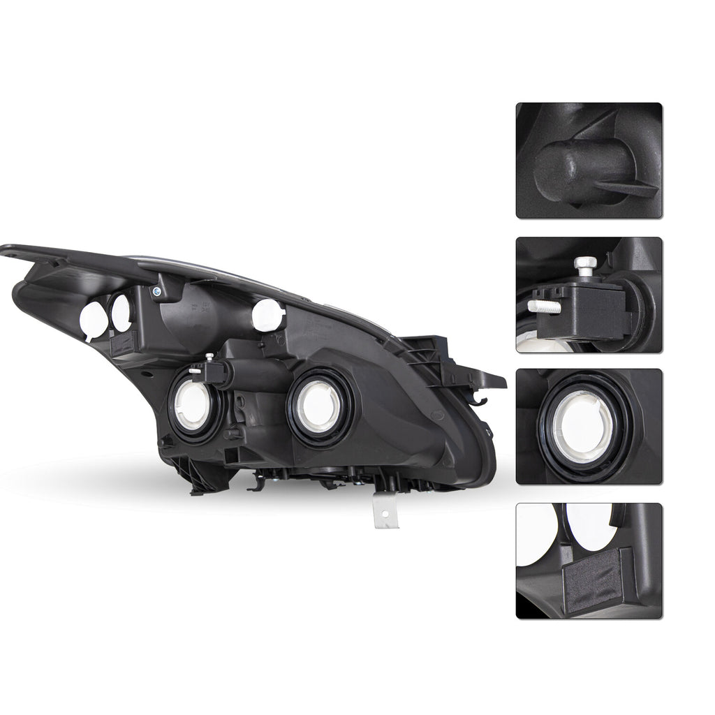 For 2010 2011 2012 Nissan Altima Sedan Left Driver Side Halogen Headlight Lamp