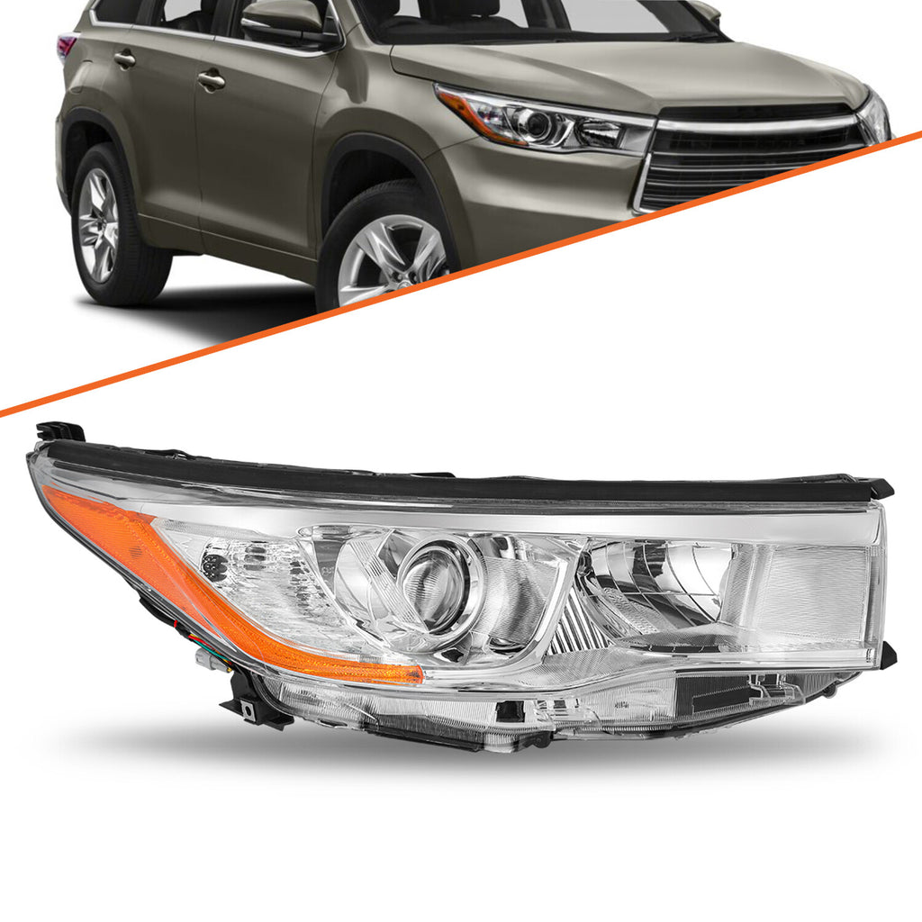 For 2014 2015 2016 Toyota Highlander Headlights Assembly