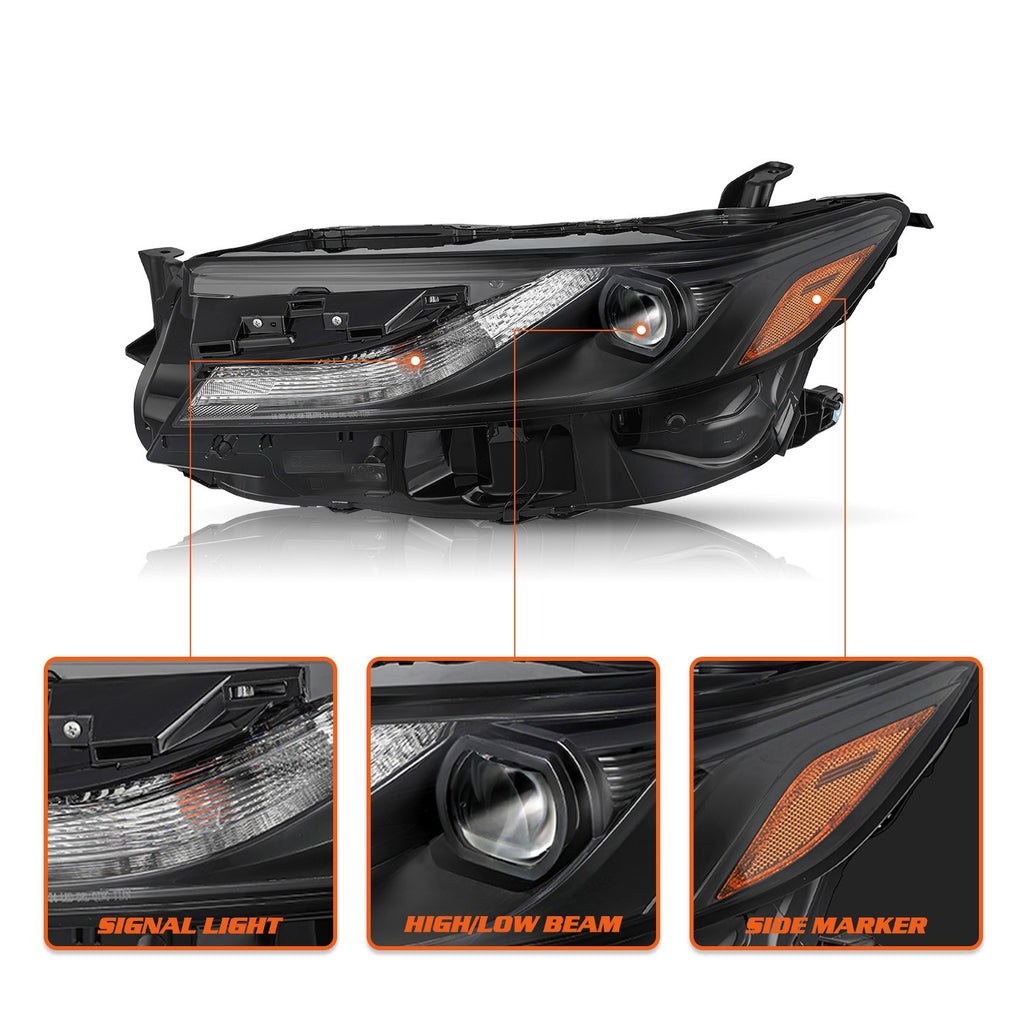 Driver Side LED Headlights Assembly For 2024 2025 Toyota Camry LE SE 81150-AQ010