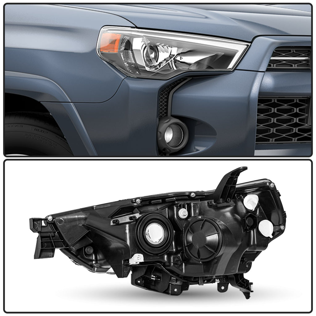 Passenger Side For 2014-2020 Toyota 4Runner 4Dr RH Headlight Assembly Headlamp