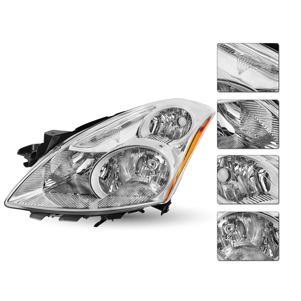 For 2010 2011 2012 Nissan Altima Sedan Left Driver Side Halogen Headlight Lamp
