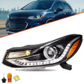Projector Headlight For 2017-2022 Chevy Trax Headlamp w/ LED DRL Left Side