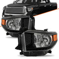 For 2014-2017 Toyota Tundra Left and Right With Level Adjuster 2Pc Headlight Set