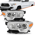 For 2016-2022 Toyota Tacoma SR/SR5 Halogen w/o DRL Headlights 16-22 Headlamps