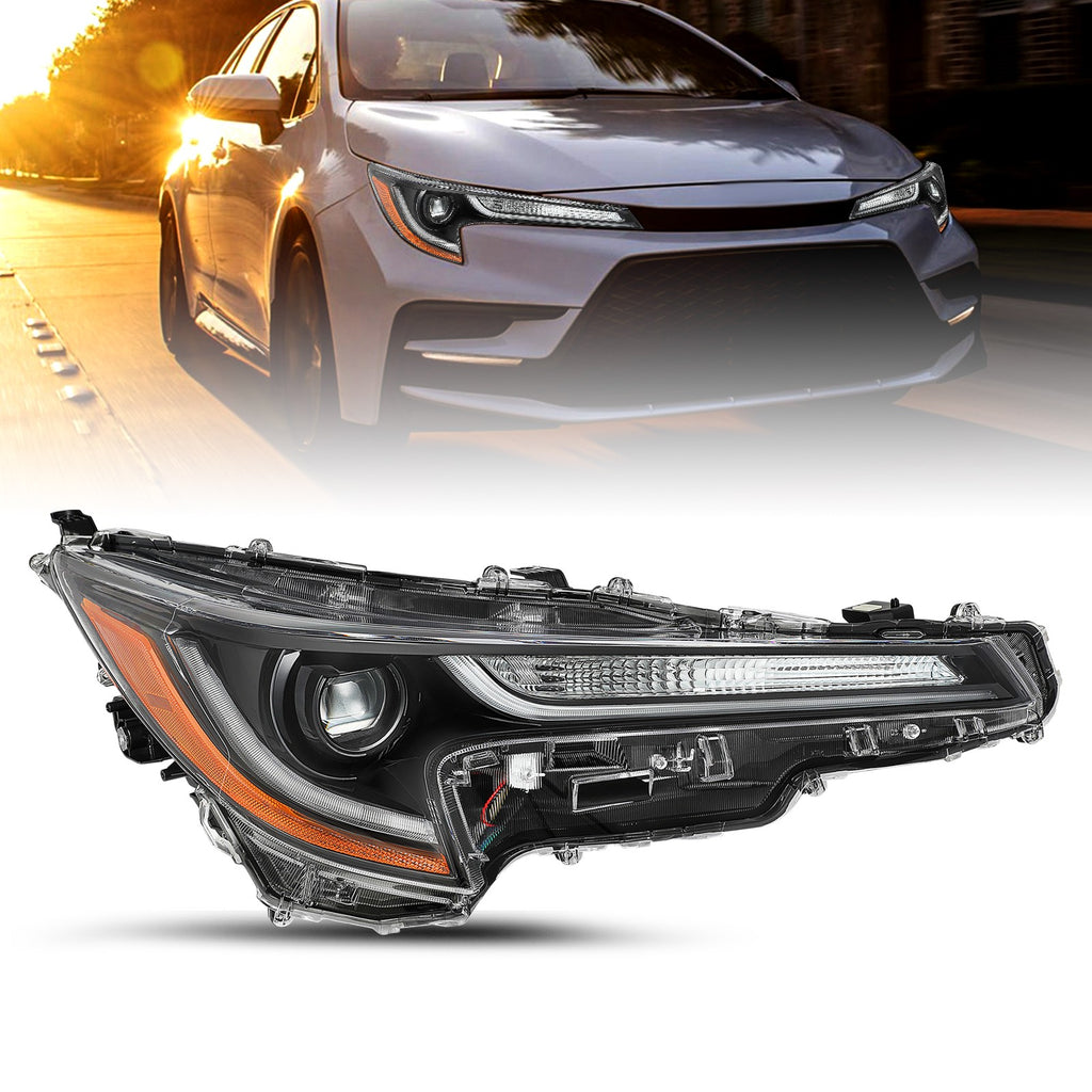 For 2023 2024 Toyota Corolla L | LE LED Projector Right Passenger Headlight RH