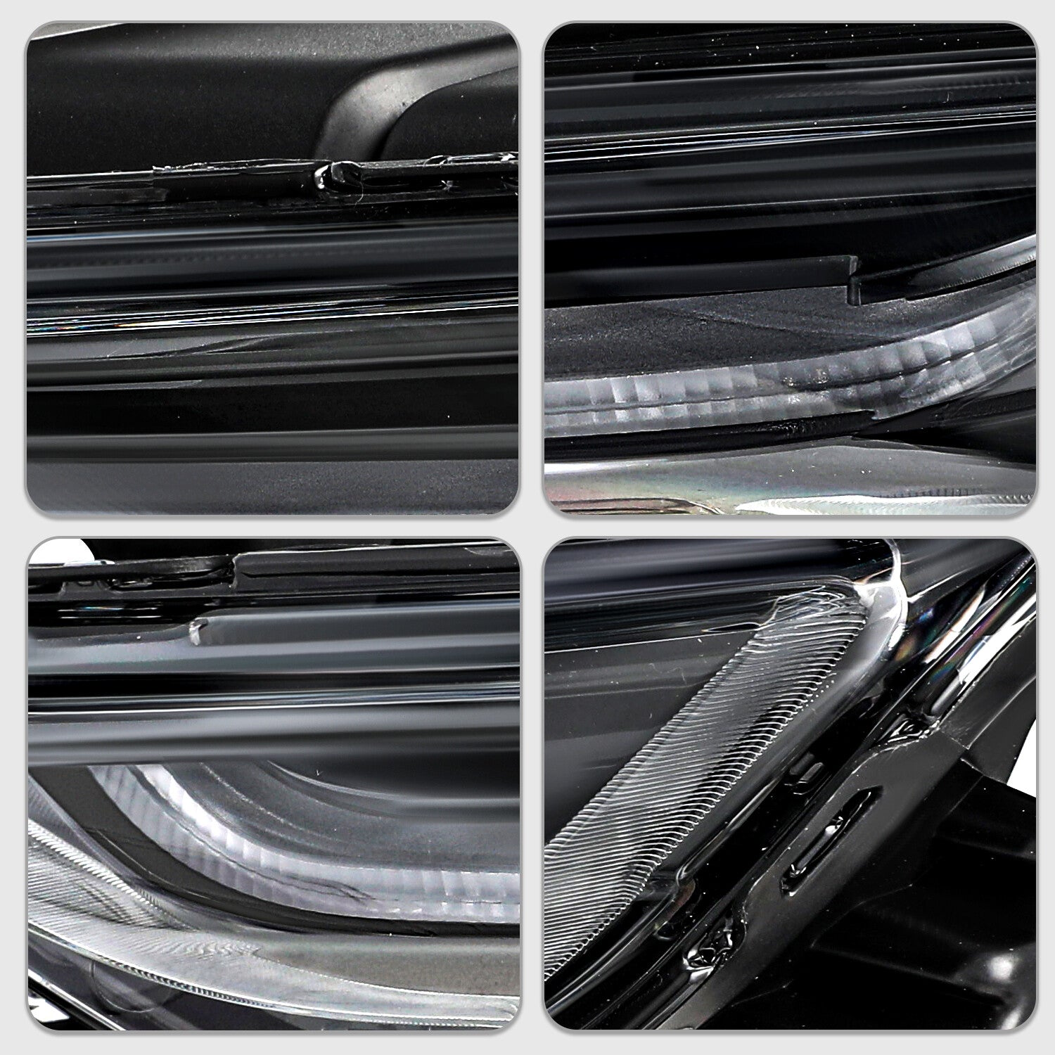 For 2019-2022 Chevy Blazer Upper Headlight Headlamp Assembly w/LED DRL Left Side