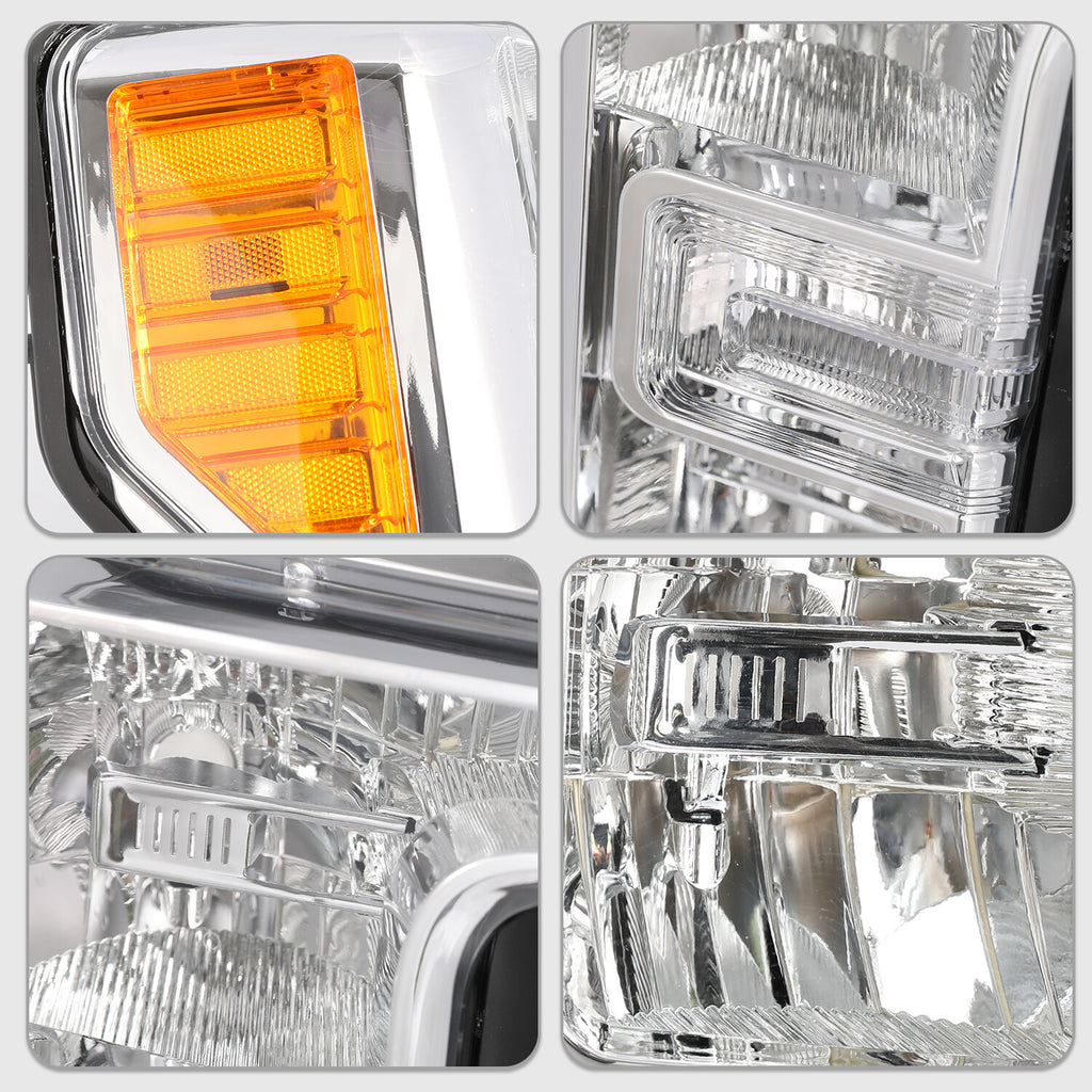 For 2017-2019 Ford f250 F350 F450 F550 Super Duty Passenger Headlight 17-19