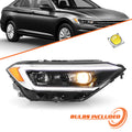 For 2019-2022 Volkswagen Jetta SEL LED w/DRL Projector Headlights Passenger Side