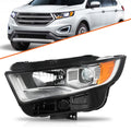For 2015 2016 2017 2018 Ford Edge Halogen Headlight Assembly Headlamp