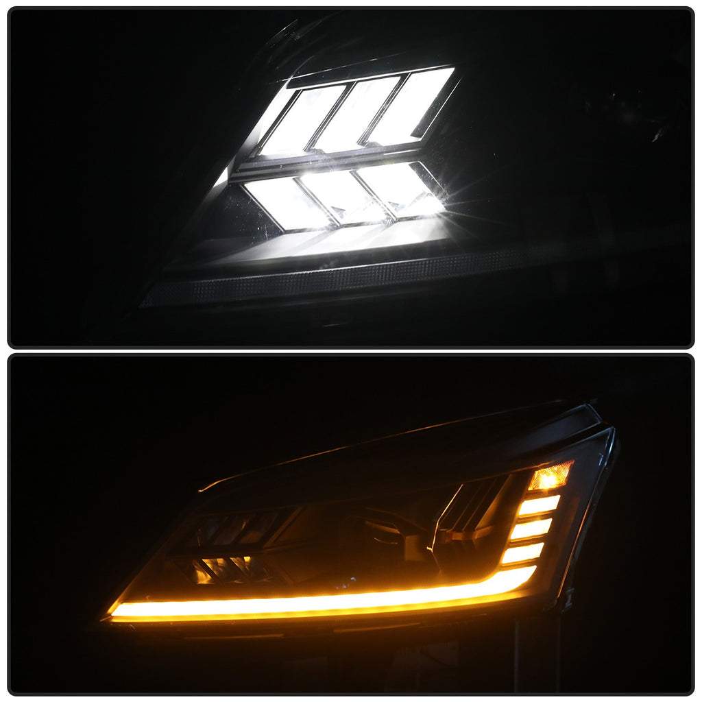 For 2013-2017 Chevy Traverse Full Led Driver and Passenger Side Headlight