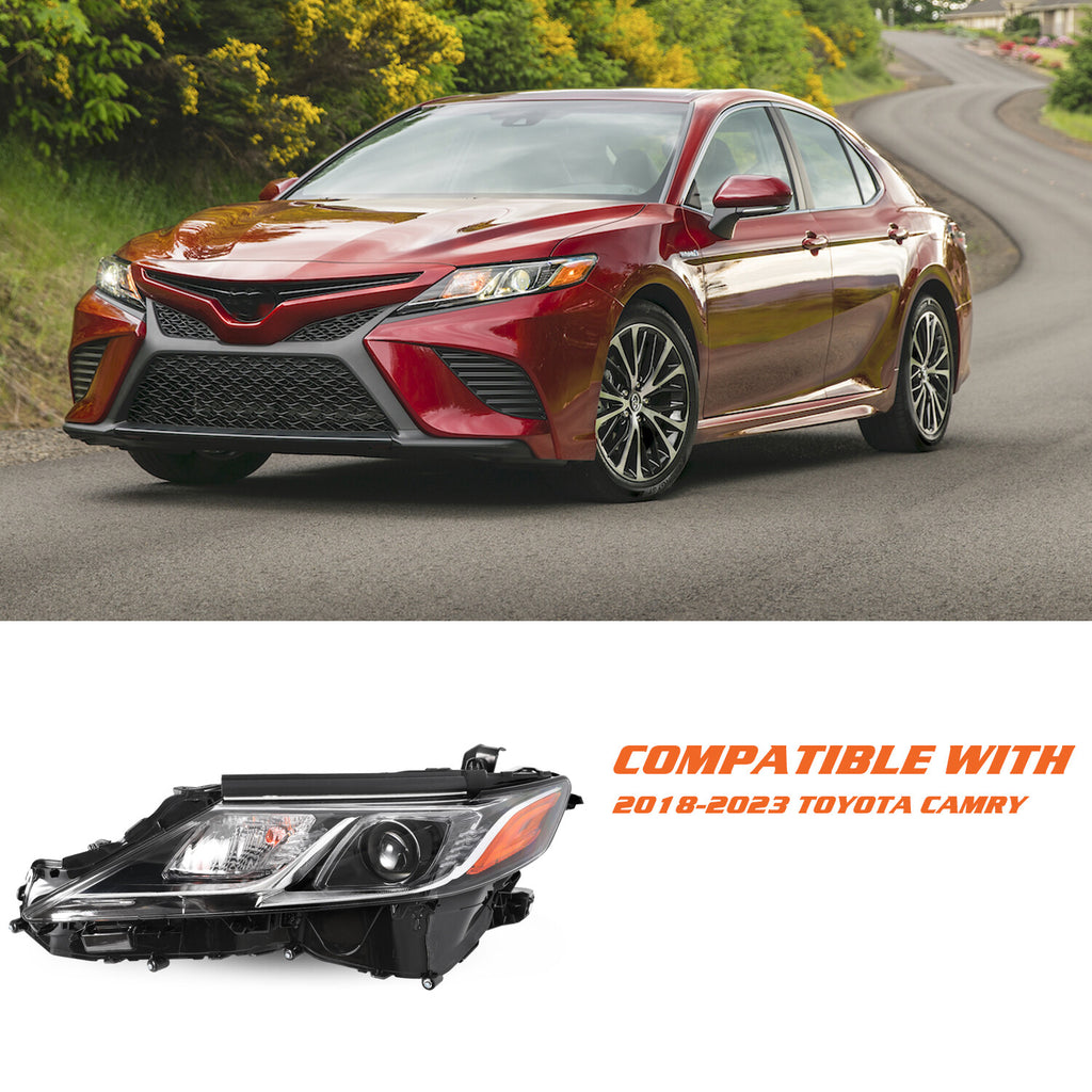LED Projector Headlight for 2018-2023 Toyota Camry L LE SE Left Driver Side