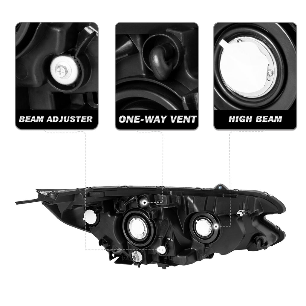 For 2015 2016 Honda CRV CR-V EX EX-L OE Style LED DRL Headlight