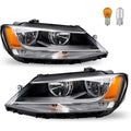 For 2011-2018 Volkswagen Jetta Headlights Assembly Replacement Front Headlamp