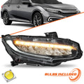 For 16-21 Honda Civic Full LED w/o AFS Model Passenger Right Side Headlight RH