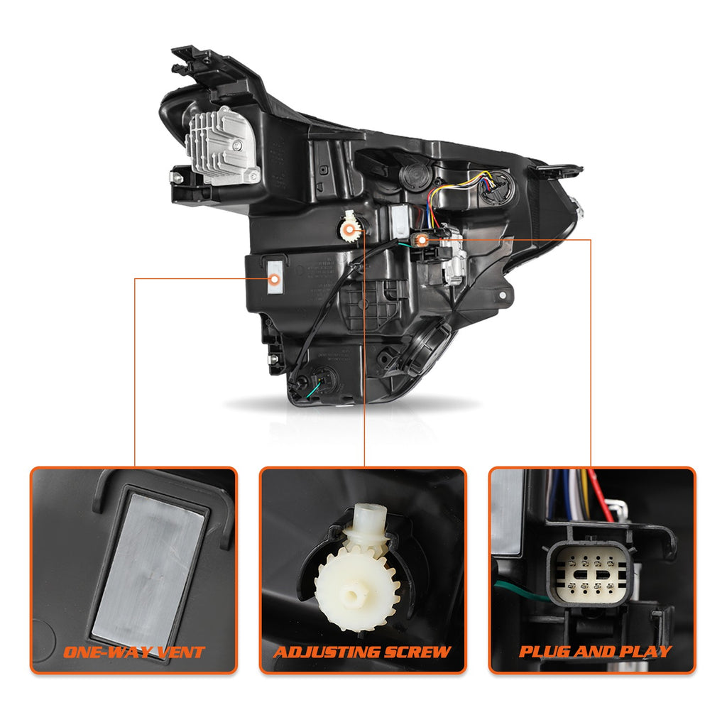 FULL LED Projector Headlight For 2024-2025 Chevy Trax LT/2RS/Activ Left Side