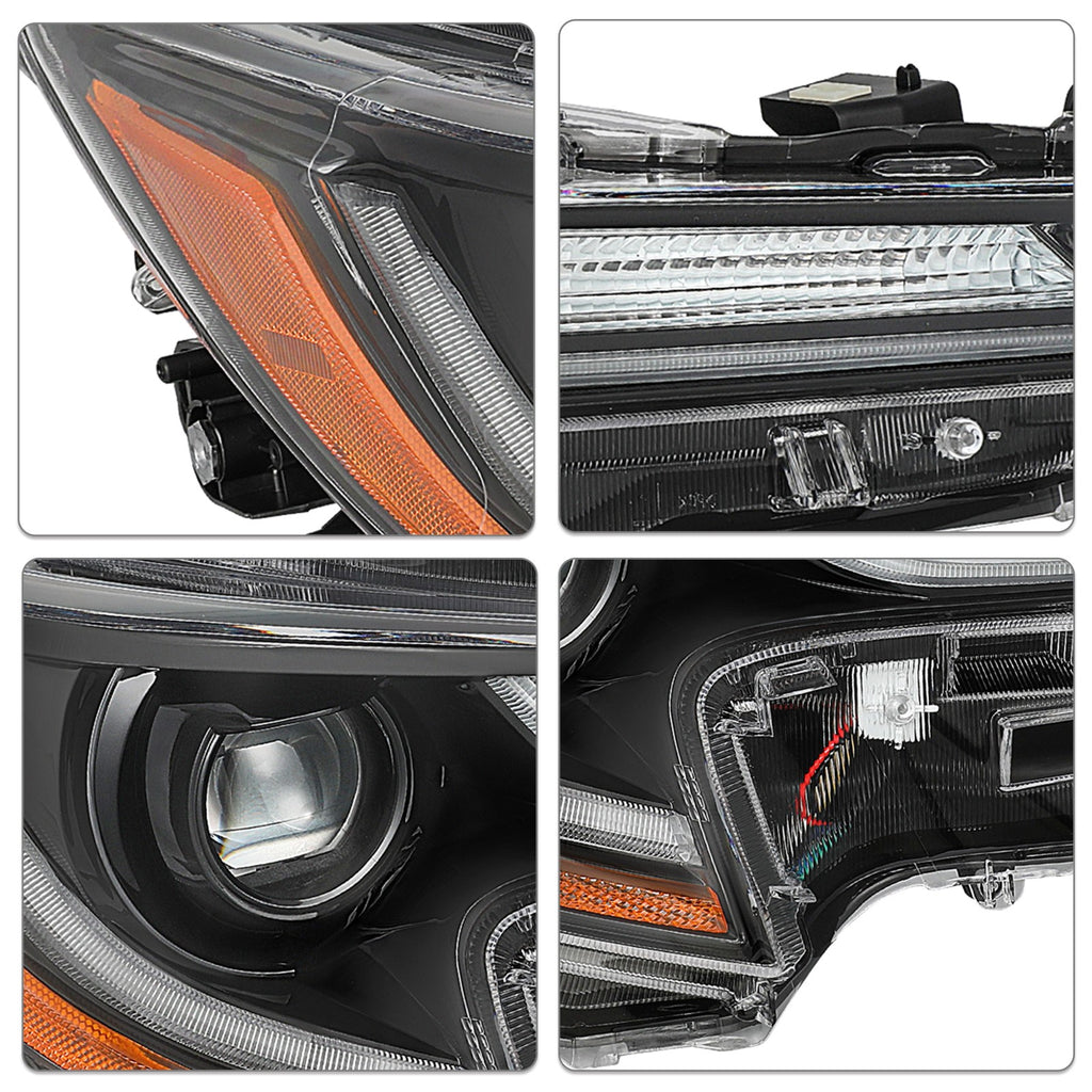 For 2023 2024 Toyota Corolla Base L | LE LED Projector Headlights W/ LED Bulbs