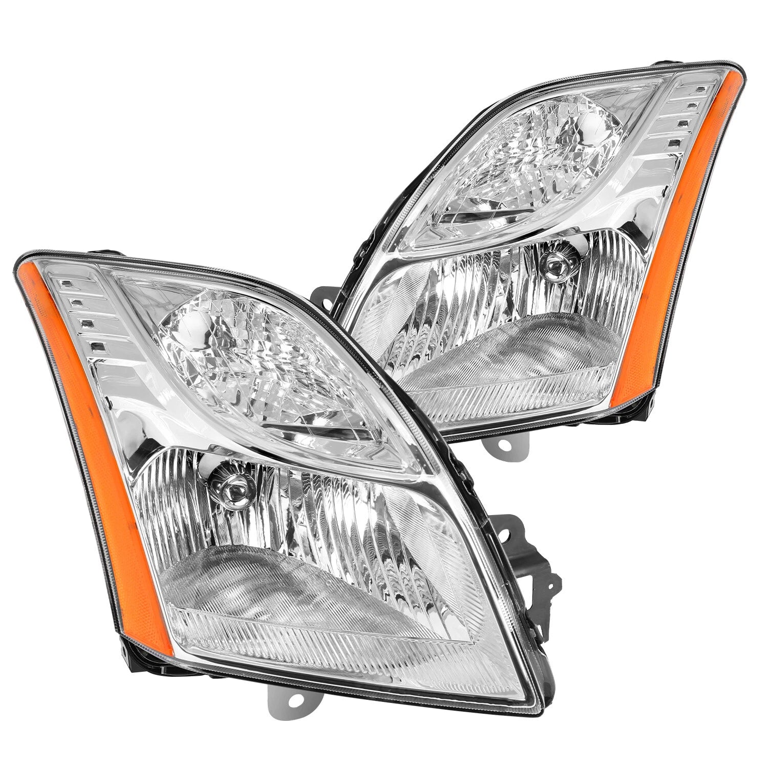 For 2010 2011 2012 Nissan Sentra 2.0L Halogen Headlights Assembly Headlamps Pair