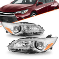 Headlights Headlamp For 2015 2016 2017 Toyota Camry LE SE XLE XSE Projector Pair