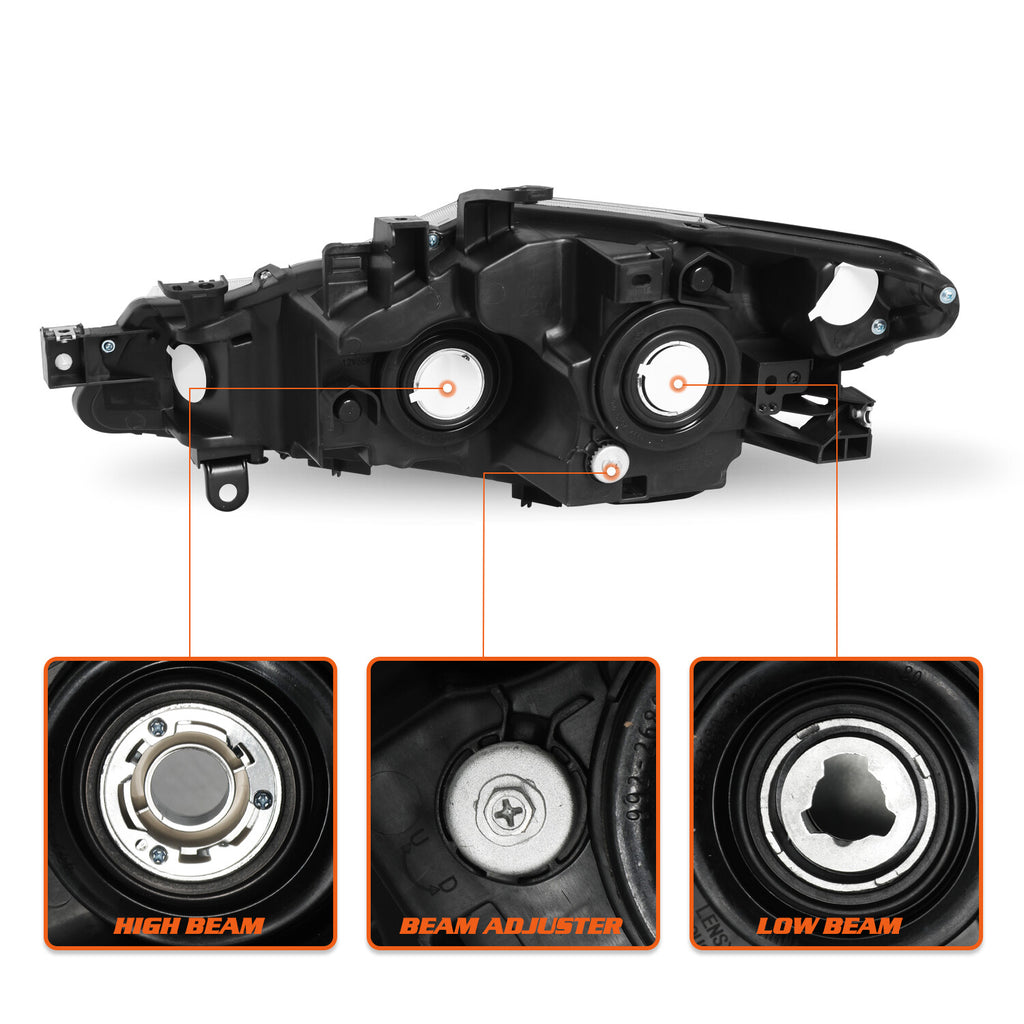 For 09-14 Nissan Murano Halogen Right Passenger Side Headlight Assembly Headlamp