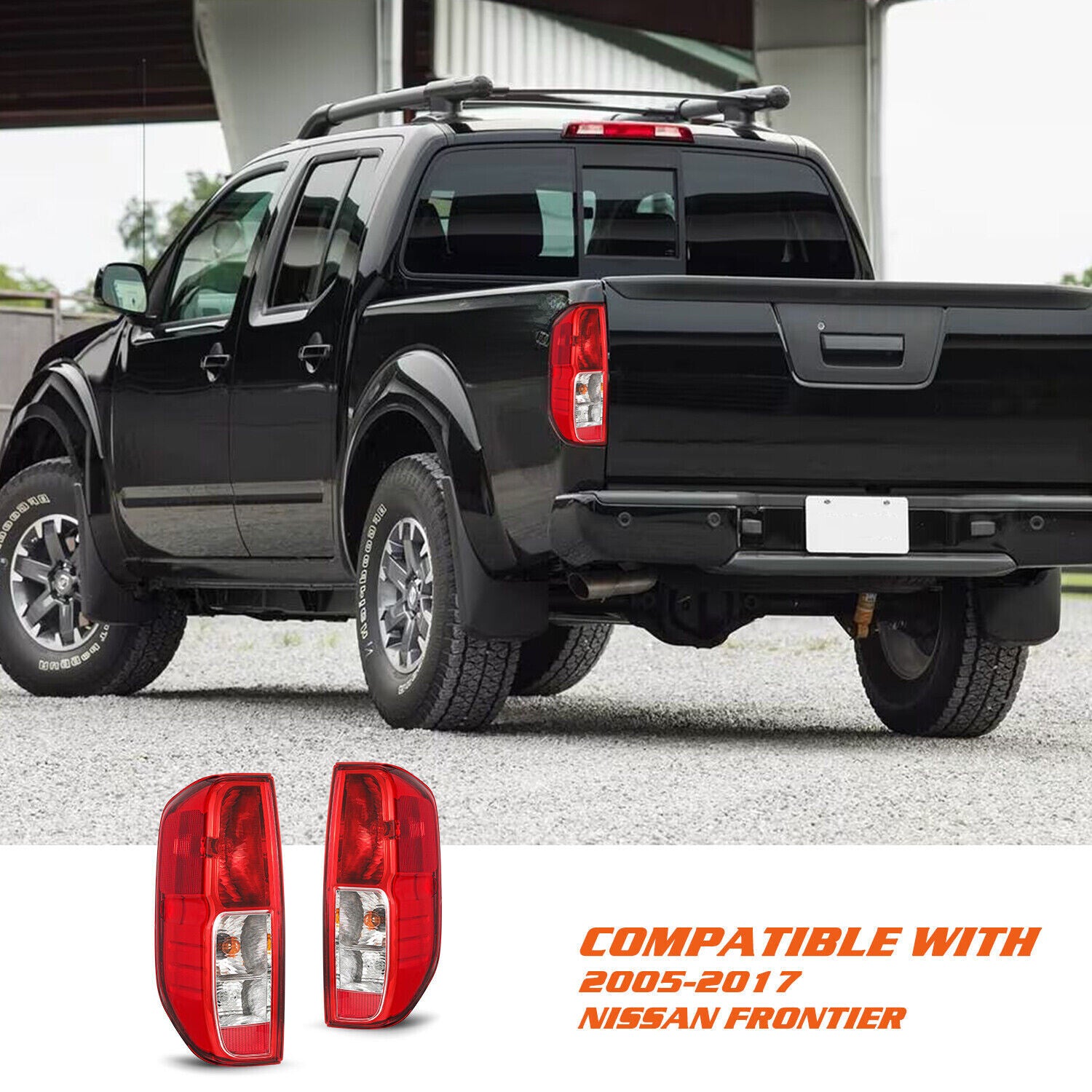 For 2005-2021 Nissan Frontier 09-12 Equator Tail Light Assembly Lamp w/Bulbs L+R