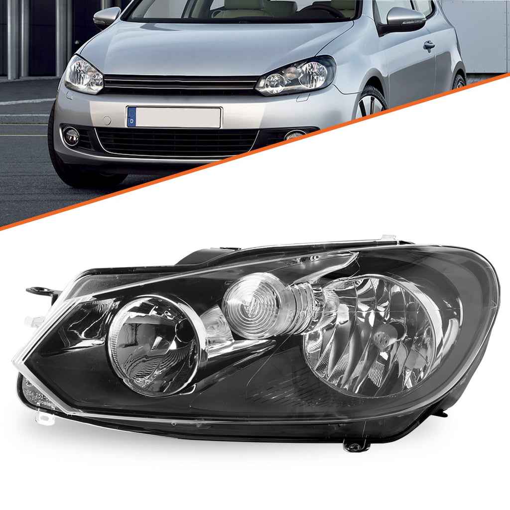For 2010-2014 Volkswagen Sportwagen Golf/Jetta Headlight Assembly Left Driver LH
