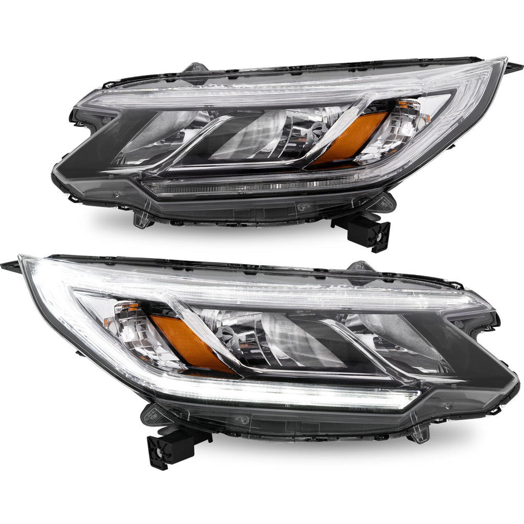 For 2015 2016 Honda CRV CR-V EX EX-L OE Style LED DRL Headlight