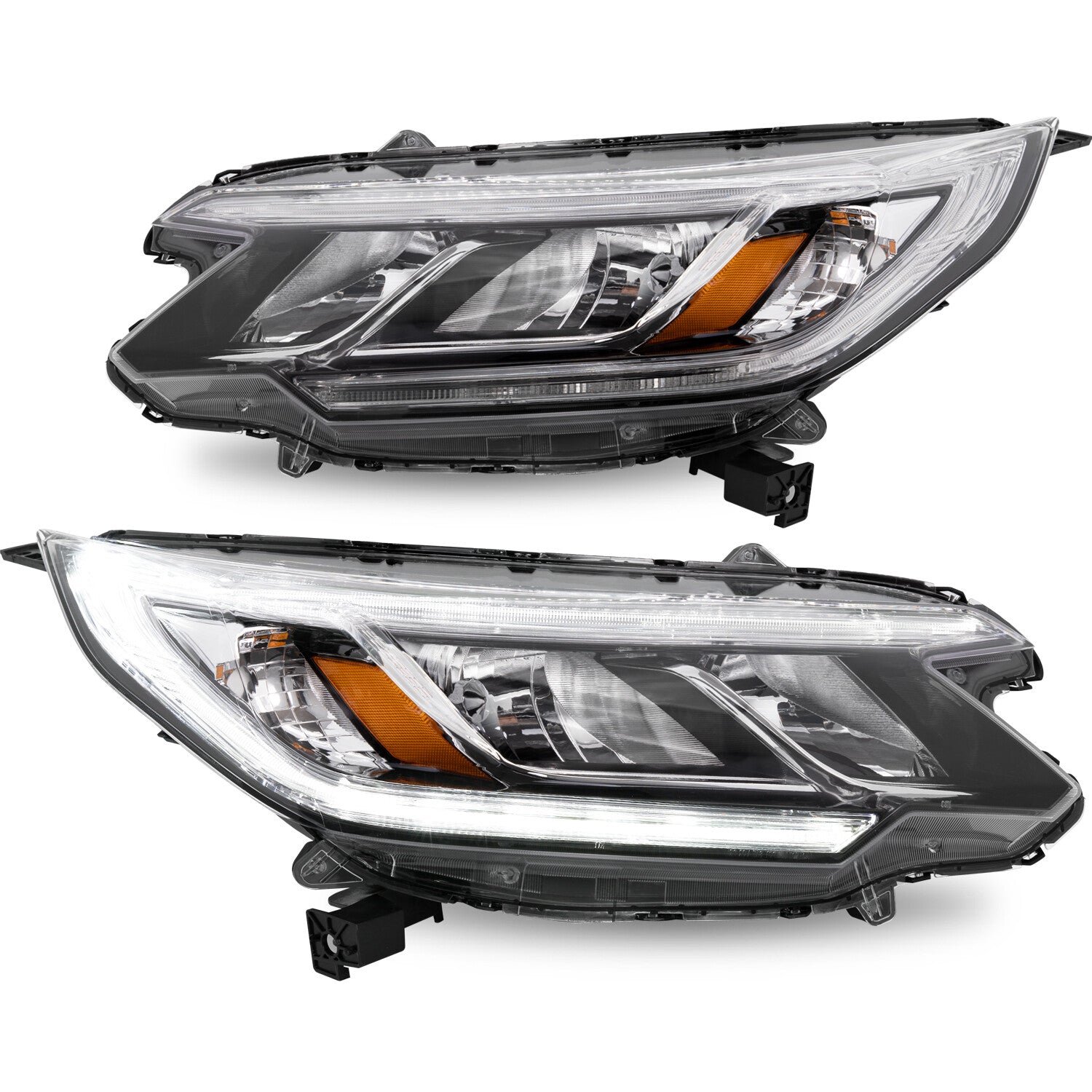 For 2015 2016 Honda CRV CR-V EX EX-L OE Style LED DRL Headlight