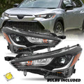 For 2022 2023 Toyota Corolla Cross L LE LED Headlight Left & Right Side Pair